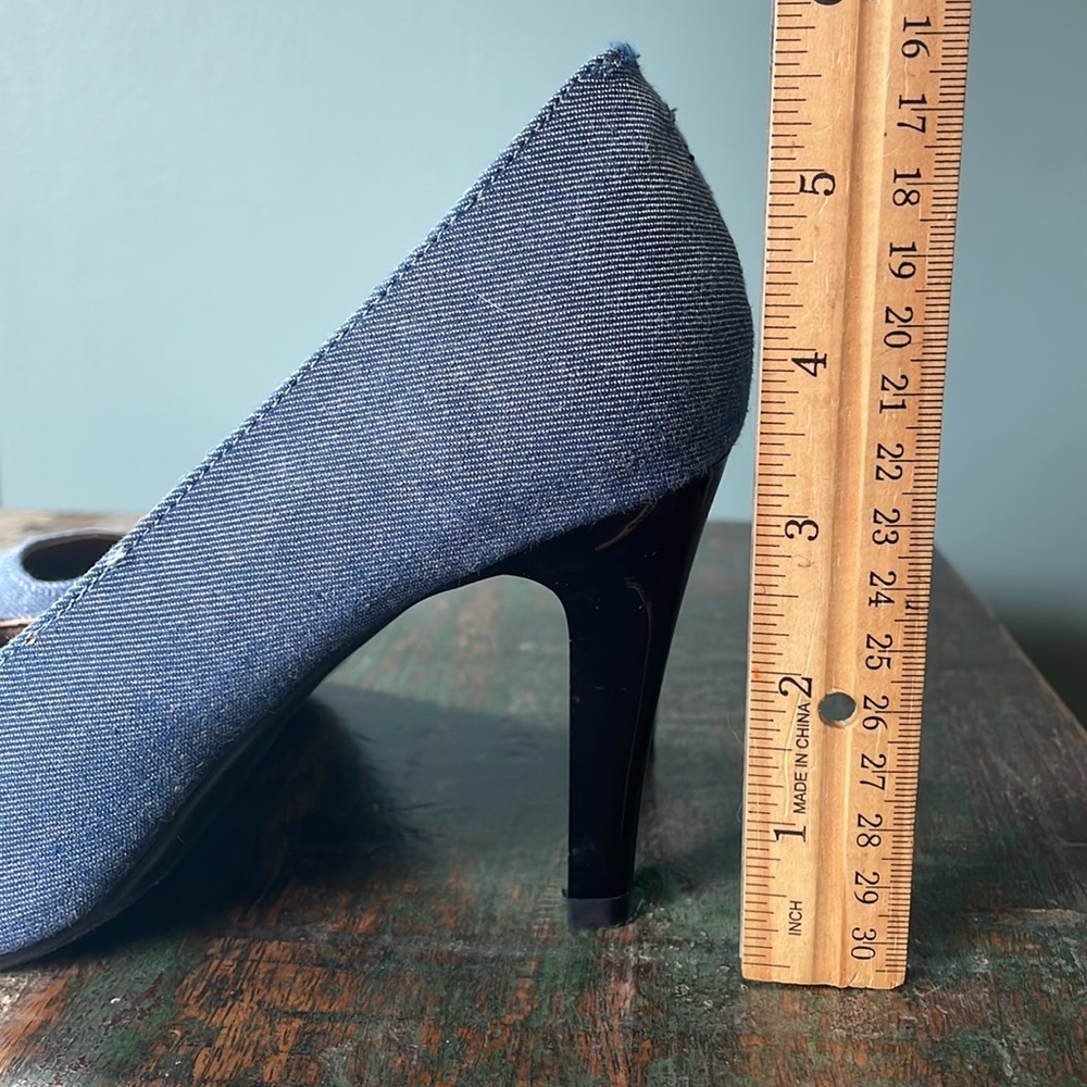 Rialto denim heel 3 1/2” heel (size 6.5) - Picture 10 of 13